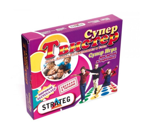 Настольная игра "Супер Твистер" "ЯУ" (379)